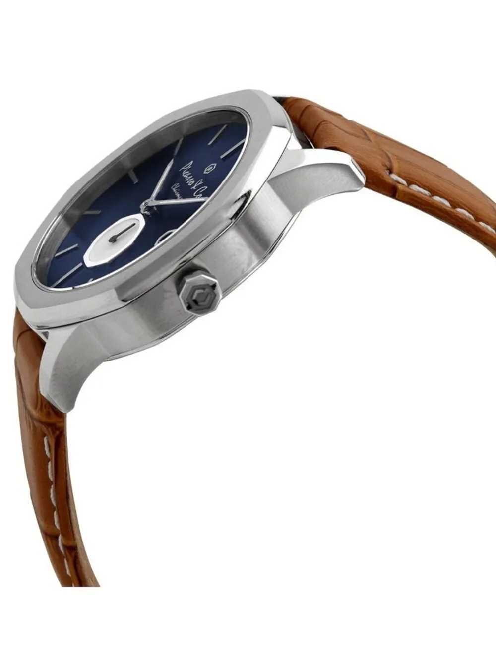 NWT Picasso And Co Chairman Quartz Blue Dial Men's Watch